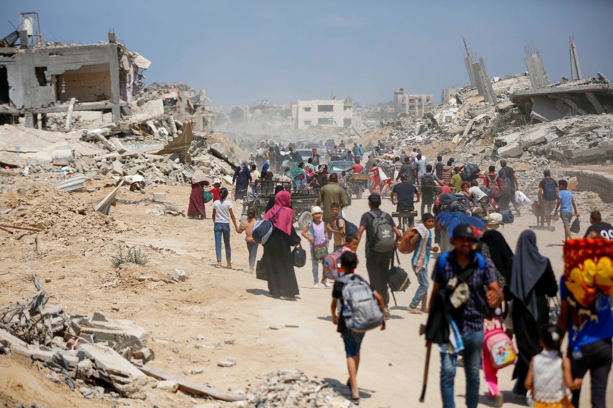 Israel Kembali Perintahkan Warga Gaza Mengungsi Ribuan Tinggalkan Harta Benda