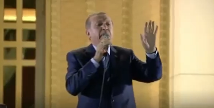 Presiden Turki Recep Tayyip Erdogan ancam masuk ke wilayah Israel seperti yang telah mereka lakukan di Libya dan Karabakh (X/@TobiasHuch )