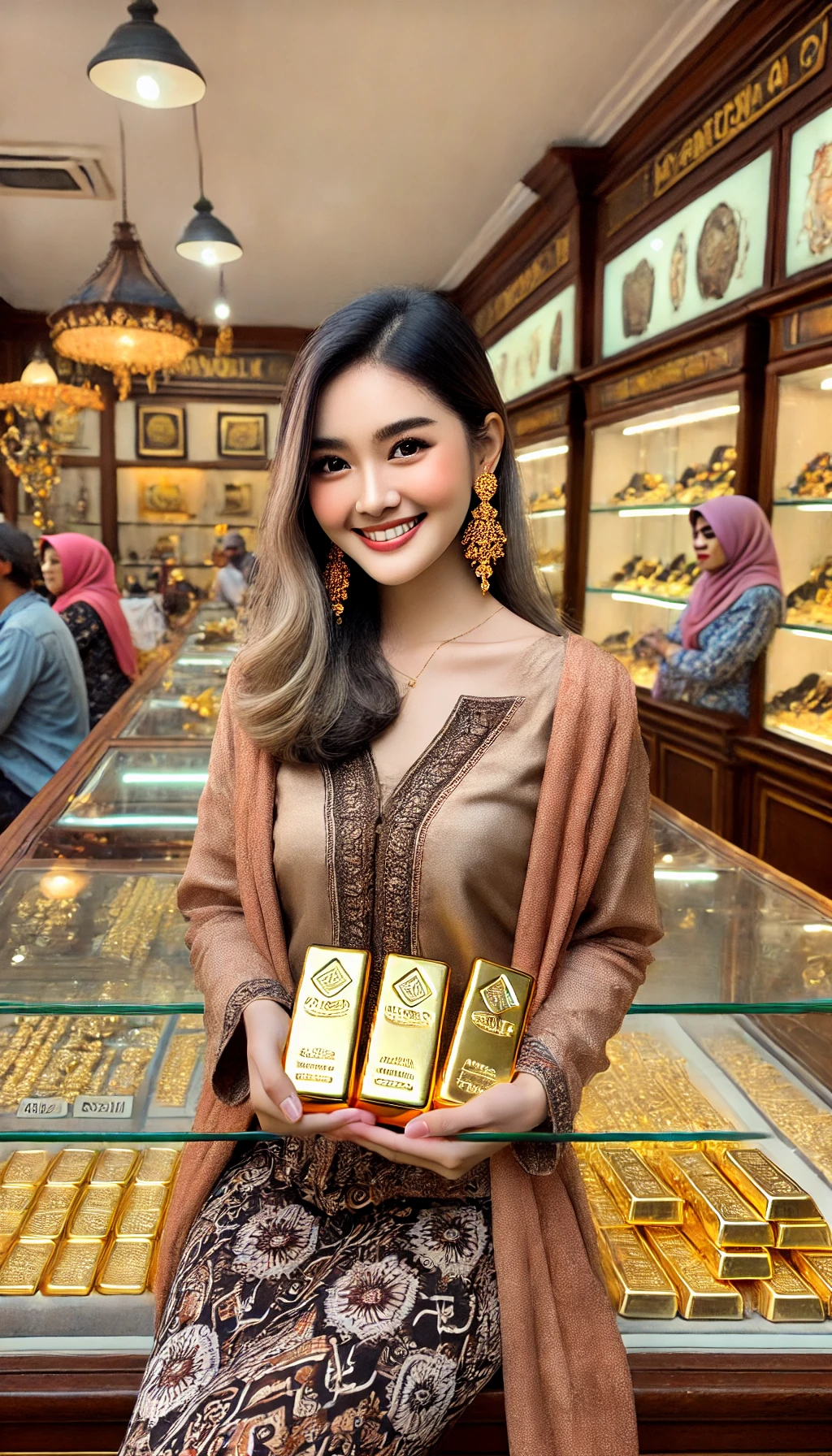 Lonjakan Harga Emas Antam, Capai Rp1,400 Juta per Gram