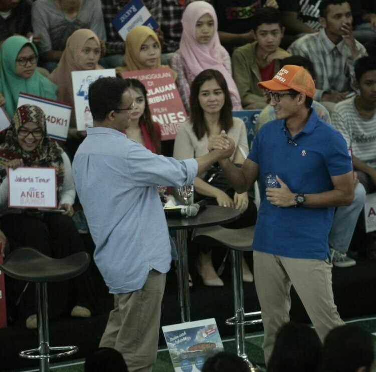 Anies Baswedan dan Sandiaga Uno di Mukernas Perindo: Sinyal Kembalinya Duo Pemenang Jakarta