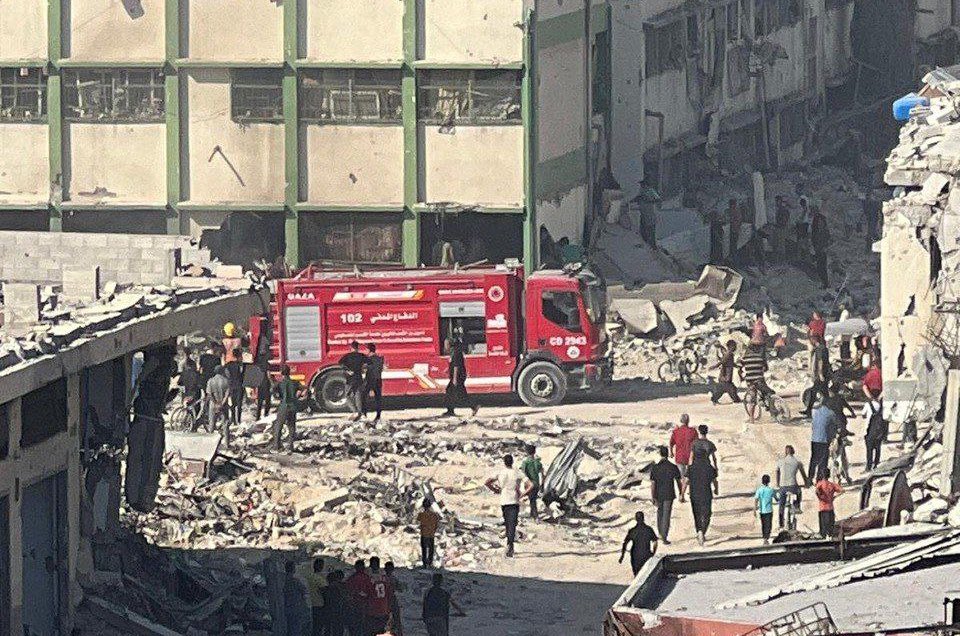 Serangan Udara Israel Hancurkan Sekolah di Gaza, Tewaskan 15 Orang
