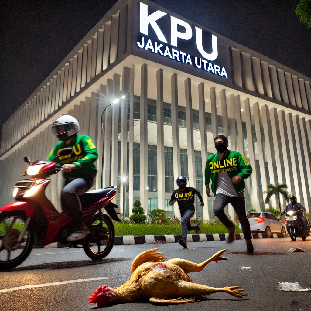 Ilustrasi. Bangkai Ayam dan Surat Ancaman Meneror Komisioner Kantor KPU Jakarta Utara. (XYZonemedia.com)