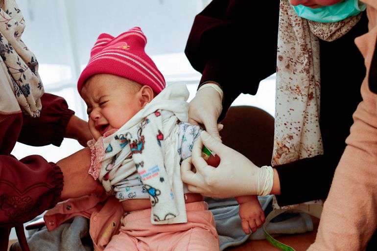 Gaza Gelar Kampanye Vaksinasi Polio Ditengah Konflik Yang Memanas