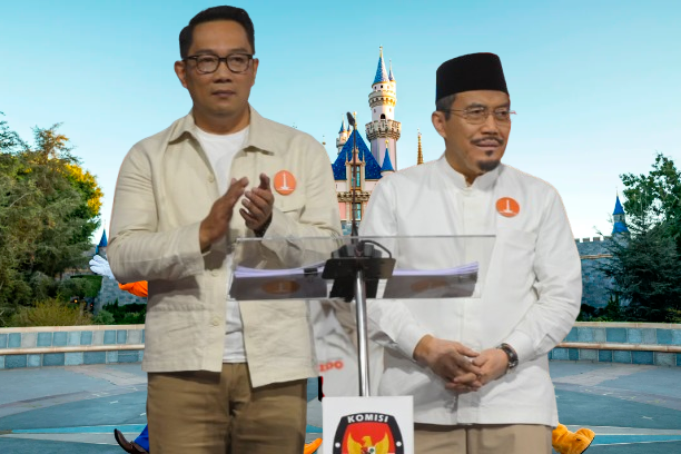 Blunder Kampanye Ridwan Kamil-Suswono: Antara Janda dan Janji Disneyland