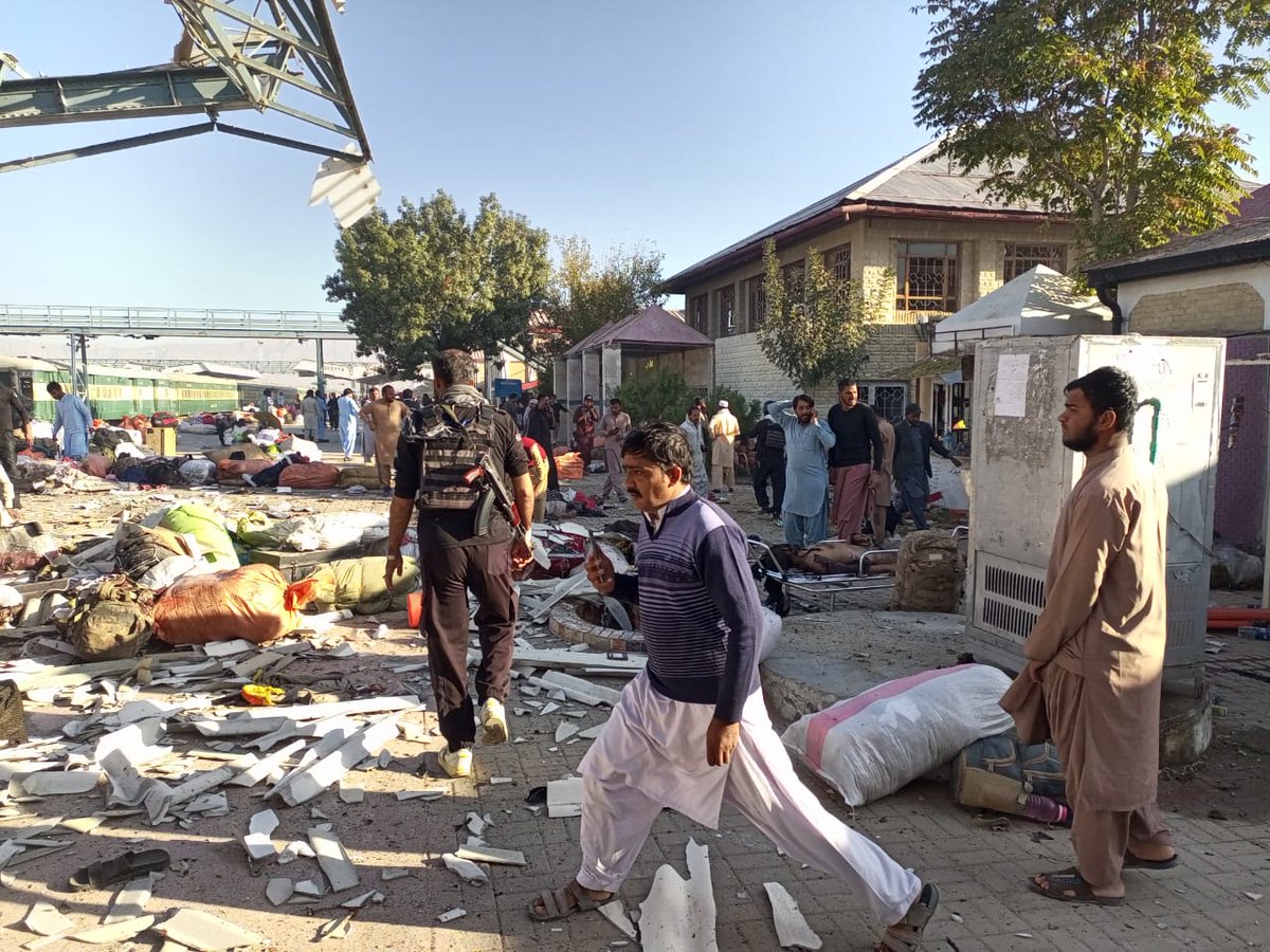 Ledakan di Stasiun Kereta Quetta Tewaskan 25 Orang, Puluhan Lainnya Terluka