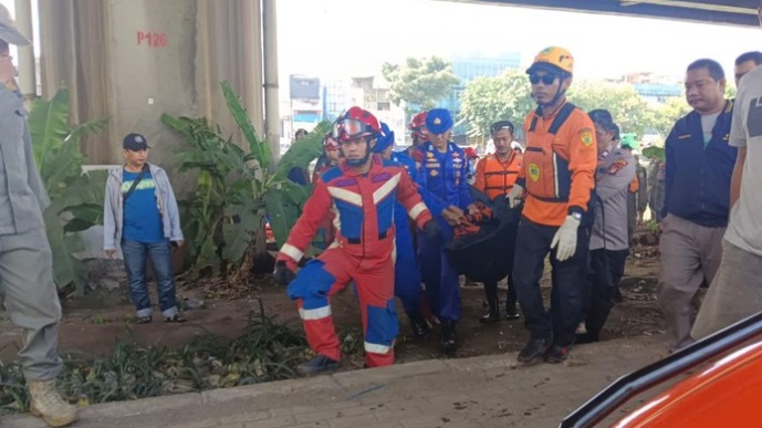 Dua Pria Tercebur Di Kali Ancol Jakut Ditemukan Tewas, Lokasi Dekat Titik Tenggelam