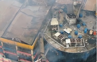 Suasana Glodok Plaza, Jakbar. Foto: Instagram @humasjakfire