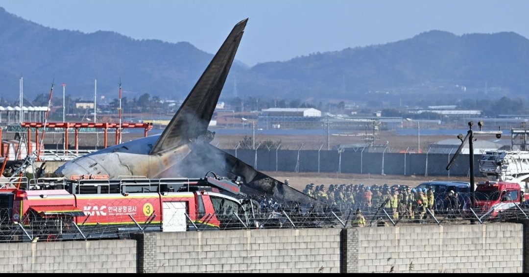 Struktur Beton Bandara Muan Diduga Perparah Kecelakaan Jeju Air