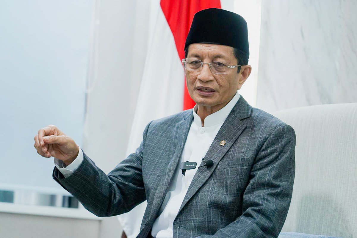  Menteri Agama Nasaruddin Umar menegaskan pentingnya penambahan kuota petugas haji. (X/@RadioElshinta)