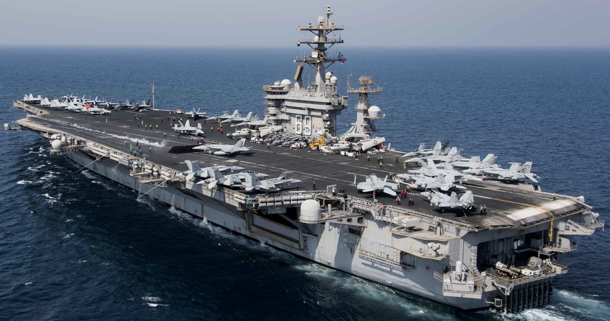 Houthi Yaman Serang Kapal Induk AS, USS Harry S. Truman di Laut Merah