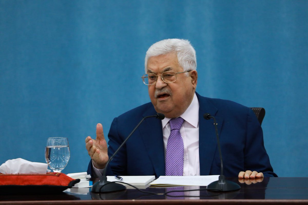 Presiden Palestina, Mahmoud Abbas, menegaskan kesiapan Otoritas Palestina (PA) untuk mengelola Gaza pascaperang. (foto X /@palestinarep)