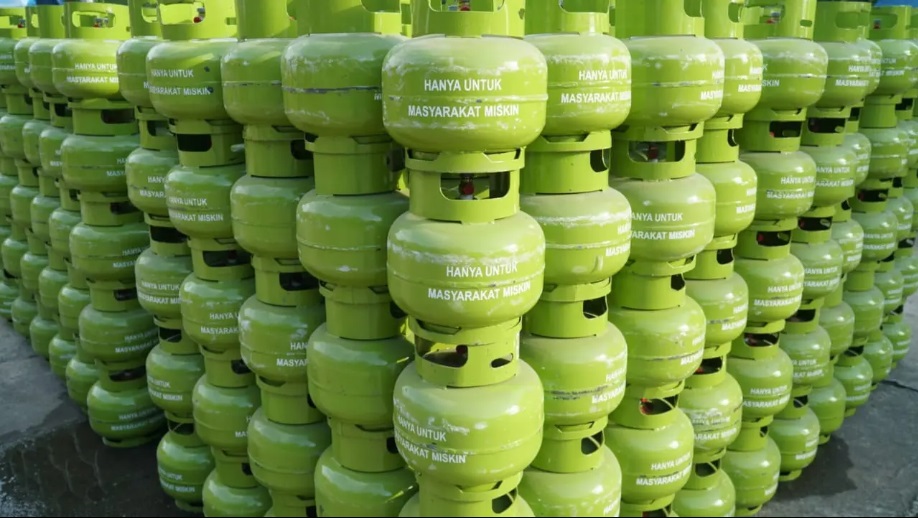 Tabung gas elpiji 3 kg. Foto: Pertamina
