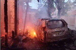 Mobil Pajero dan 1 Rumah Gosong Terbakar di Cipinang Melayu Jaktim, Total Kerugian Rp6 M