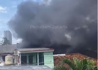 Rumah di Pondok Pinang Jaksel Kebakaran, 1 Jam Api Berhasil Dipadamkan