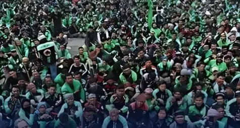 Ojek online (ojol). Foto: Istimewa