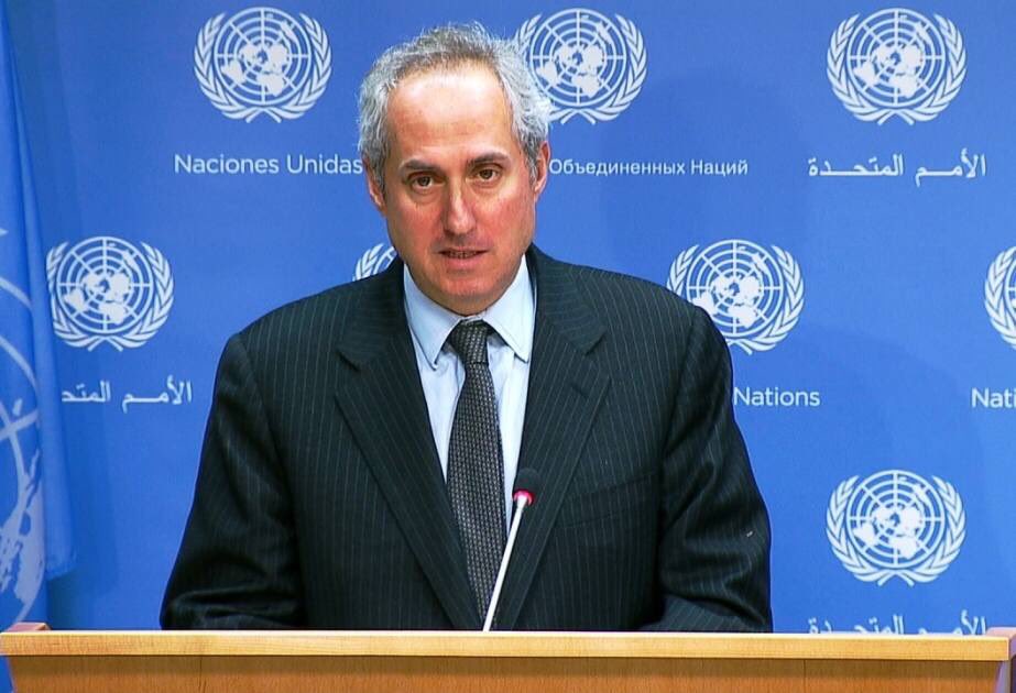 juru bicara Sekjen PBB, Stephane Dujarric, menyatakan pada Rabu bahwa rencana Trump memindahkan warga Gaza, sangat berbahaya dan tidak dapat diterima. (foto X/@jurgen_nauditt)
