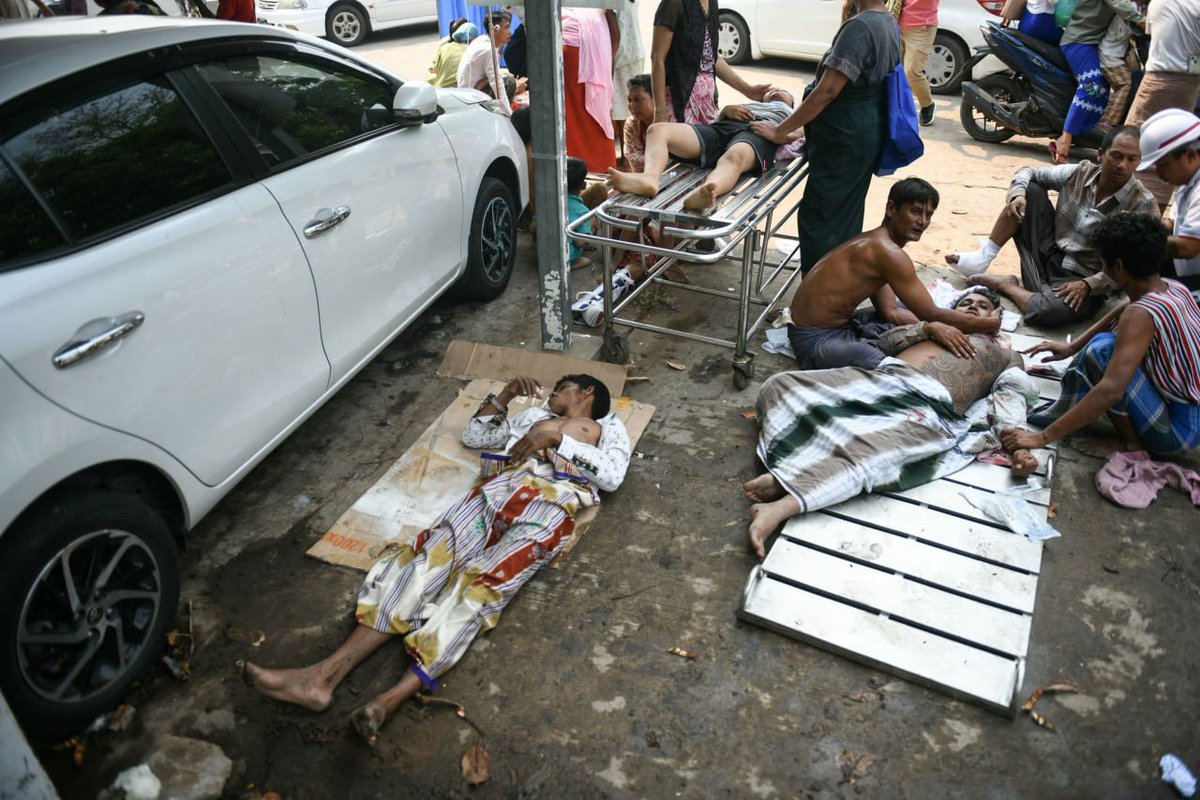 Trump Janji AS Akan Bantu Myanmar Pasca Gempa Dahsyat 7,7 SR